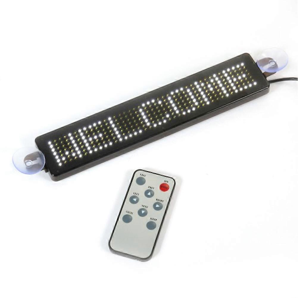 Programmable LED Car Sign Board - Moving Text Display Advertising Screen