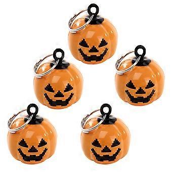 Cartoon Pendant Pumpkin Pet Bells Copper for Pets 10Pcs