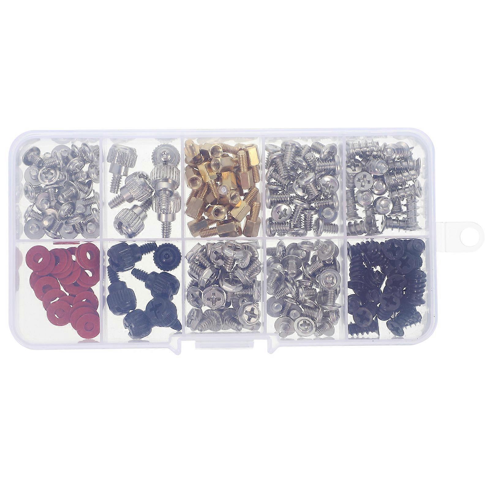 1 Set Computer Mounting Screw Countersunk Laptop Screw Self-tapping Screw