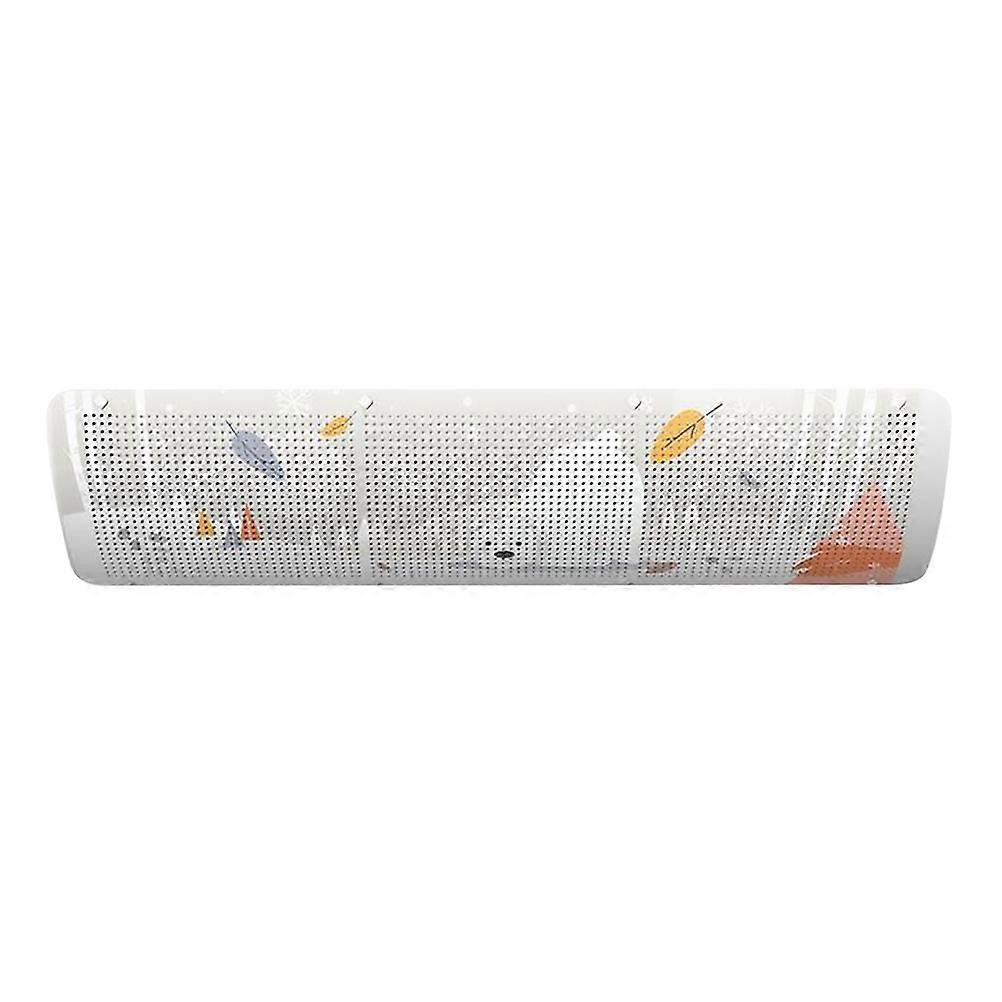 Air Conditioner Windshield Anti Direct Blowing Function White Plastic