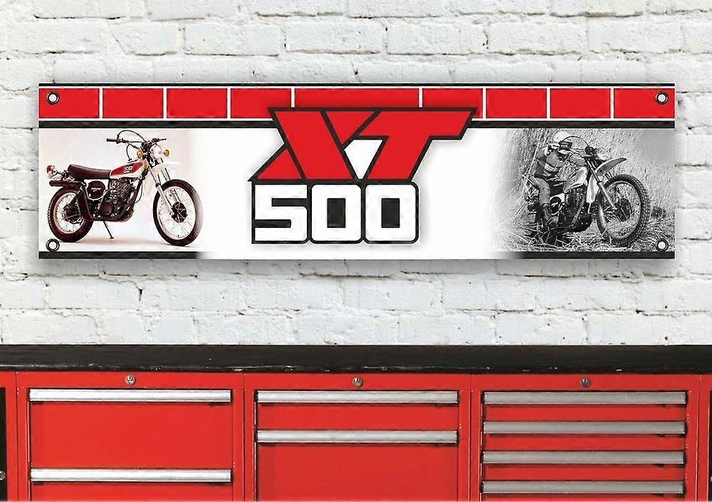 YAMAHA XT500 BANNER FB0120
