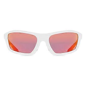 Nike BRAZER M FV2401 100 Full Rim White Unisex Wraparound Sunglasses UV3 Original