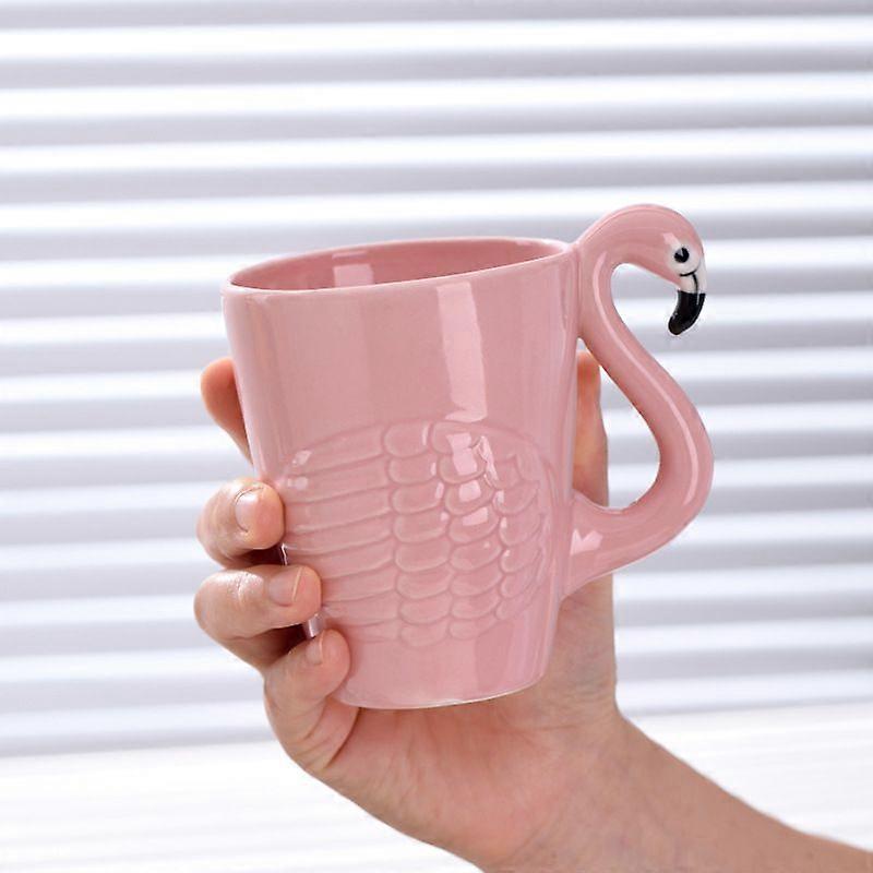 Flamingo Mug, Functional Ceramic Created for Cafs Homes, Excellent Durability