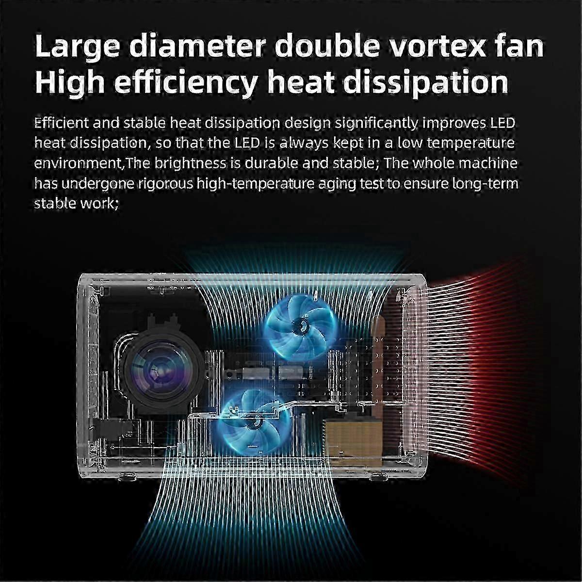 2026 Hot!! T100 Multifunction Home Projector Mini Portable Android Hd Practical Convenient Projector With Eu Plug