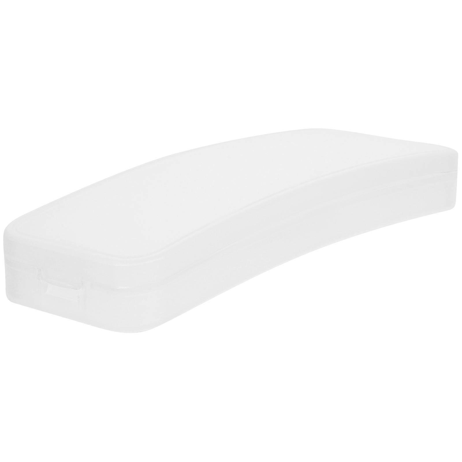 Transparent Eyeglasses Case Plastic Durable Storage Case 10Pcs