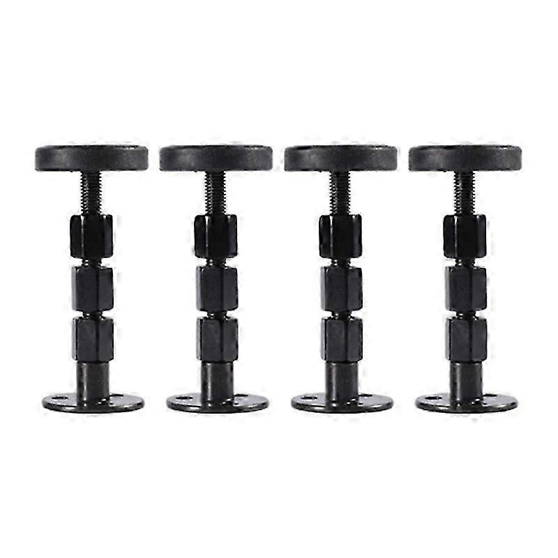 4PCS Headboard Stoppers, Adjustable Threaded Bed Frame Anti-Shake Tool, Bed Shake Support Stabilizer