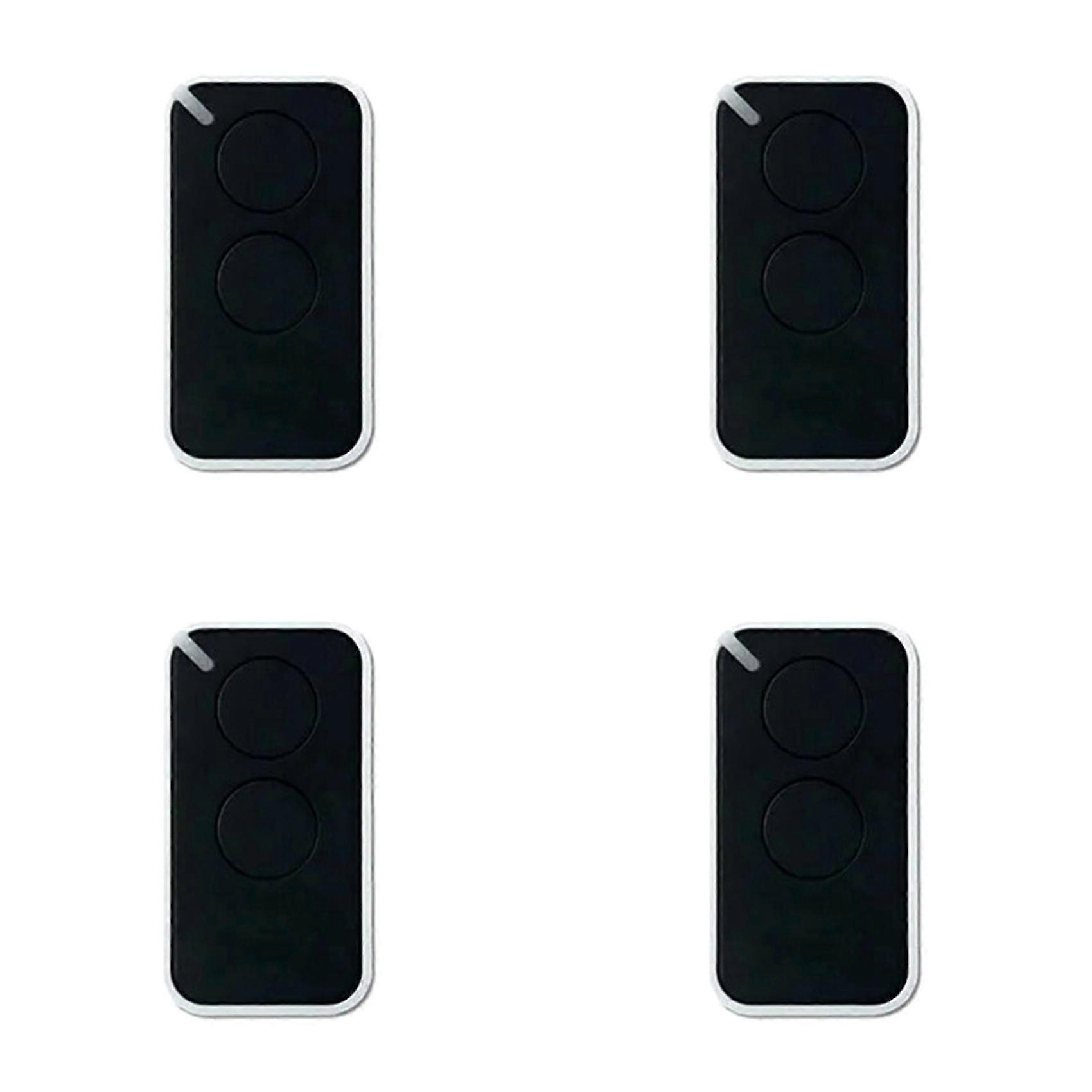 4X Compatible with NICE Universal Garage Remote Control 433.92MHz 2-Channel Rolling Code A