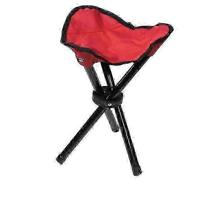 PDIN-Folding Stool Triangular Folding Stool Triangular Folding Chair (22 * 22 * 31 (red)