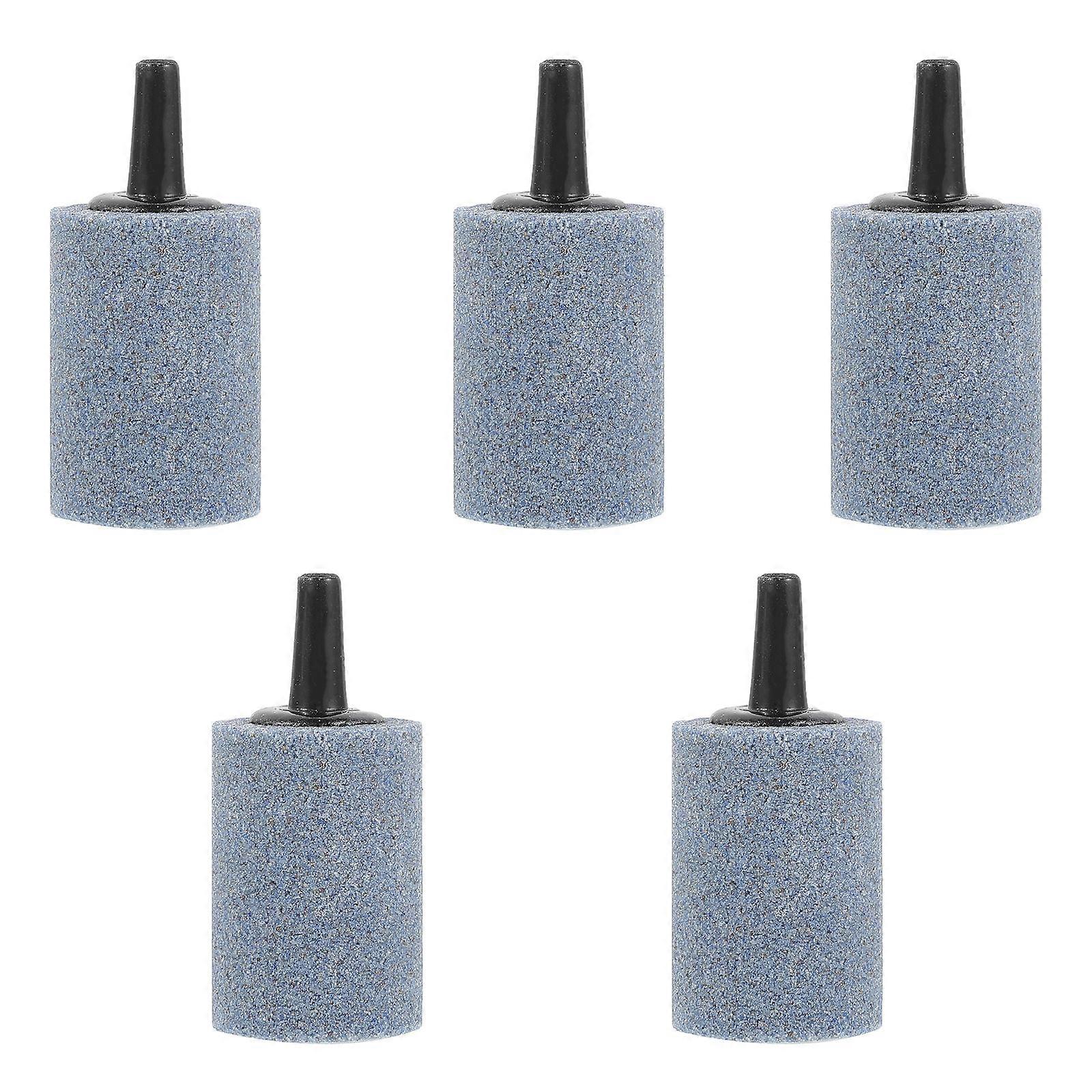 Blå akvarieluftstenar för syrepump, 5-pack