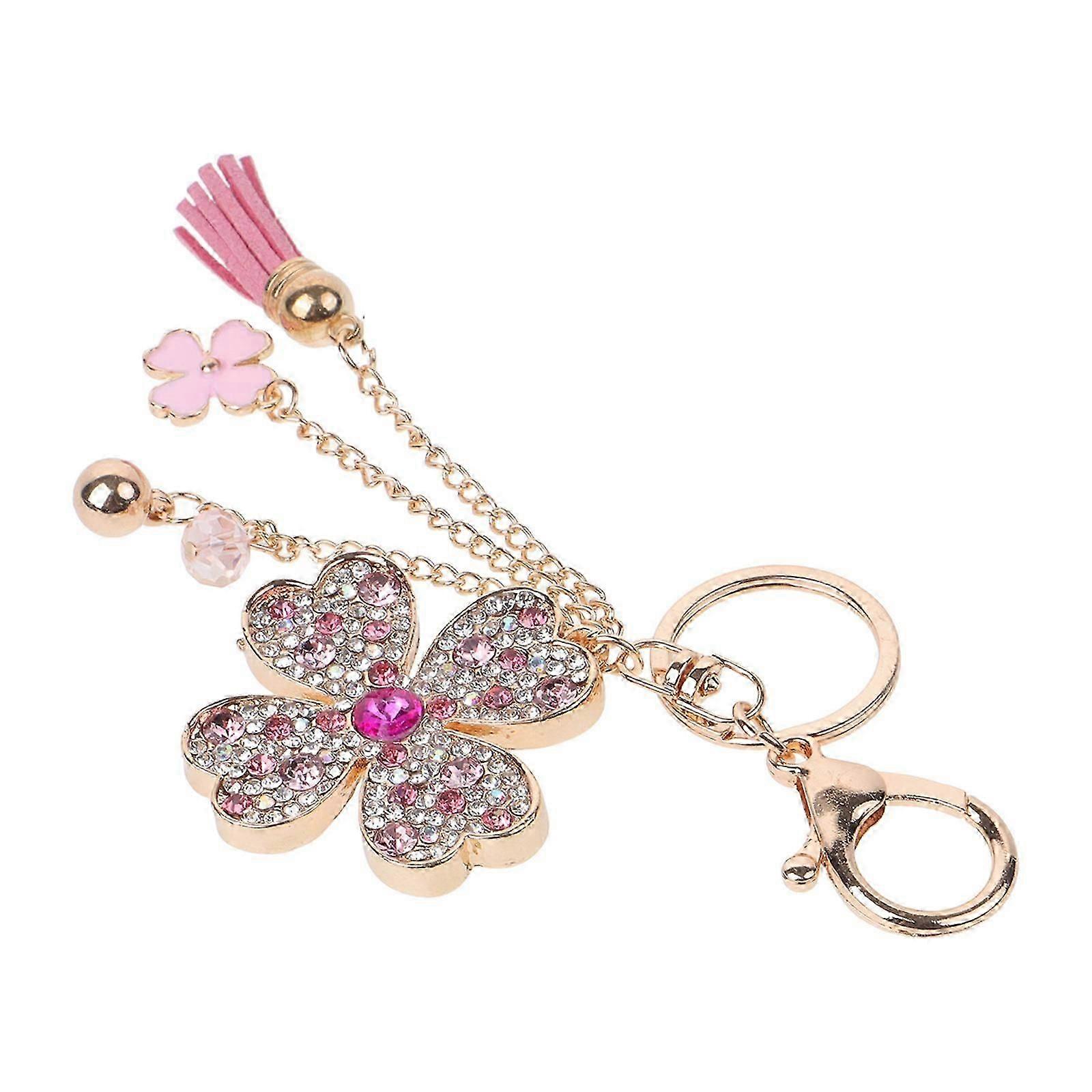 Keychain Rhinestone Pendant for Decoration