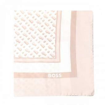 Boss Womens/Ladies Lainy Monogram Silk Scarf