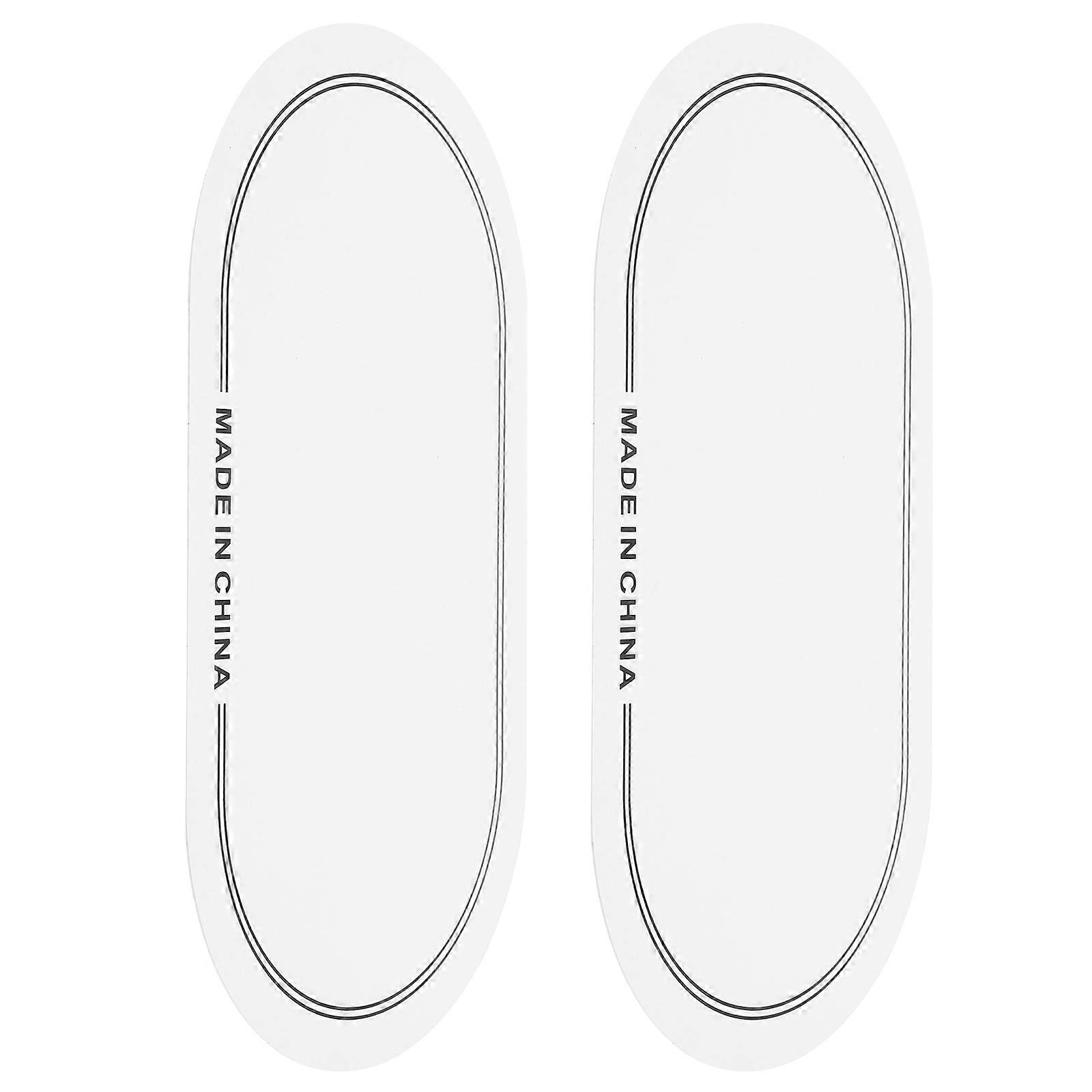 2pcs Pedal Pads Antislip Drumhead Patch Protector Kick Drum Ersatzteile