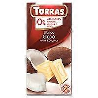 white chocolate with coconut 75 g