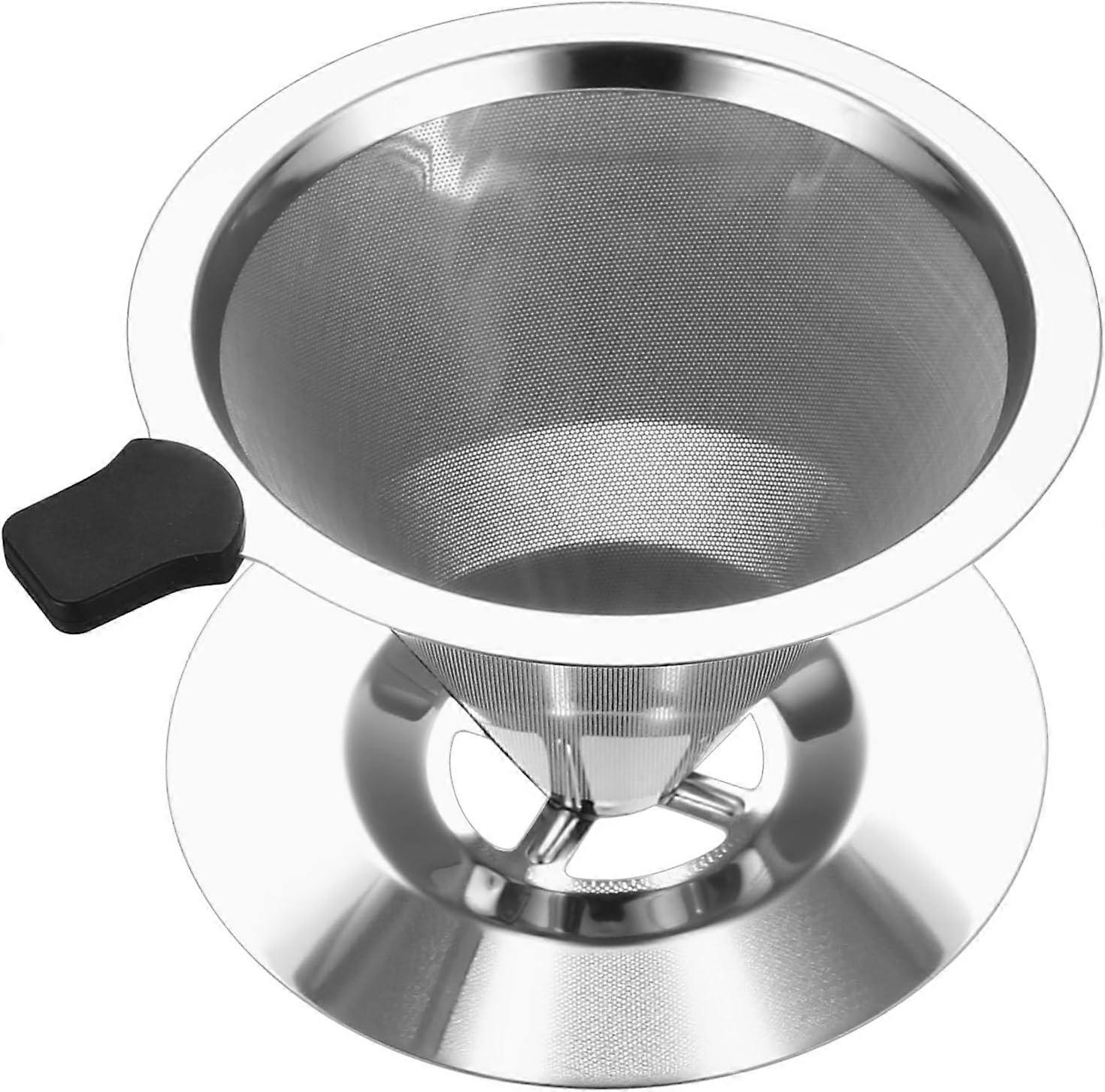 pc Coffee Filter, Reusable Stainless Steel Permanent Coffee Filter, Pa