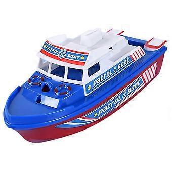 Pool Warship Ship Badespielzeug - Kinder Spielzeug Boot, Warship Cruise Spielzeug in der Wanne, Geschenk für Kinder Pool Spielzeug (rot)