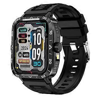 Bluetooth Calling Smart Watch Blood Pressure Sleep Health Monitoring Sports Watch with Flashlight