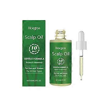 Hoegoa Rosemary Hair Care æterisk olie fugter og nærer håret blidt, hvilket gør det glat og duftende