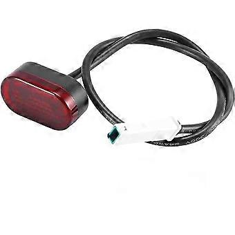 Rear Tail Light Brake Light Taillight For Xiaomi 1s / M365 / Pro Electric Scooter Replacement Part Accessoryblack, Red1pcs