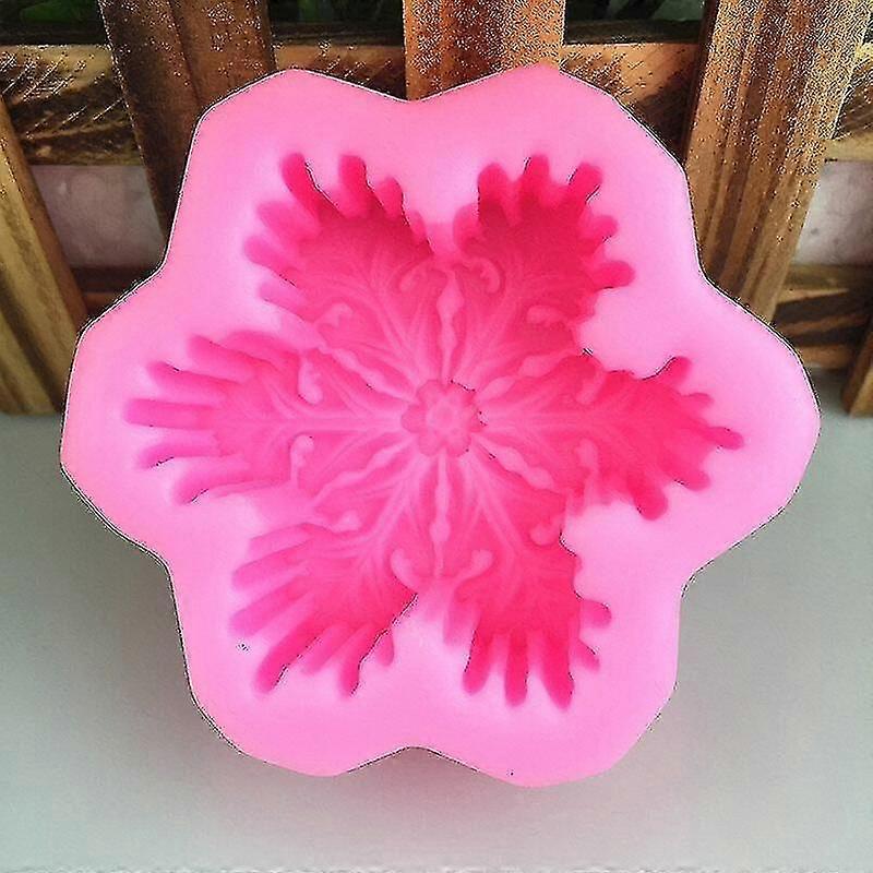 New Snowflake-shaped Aromatic Gypsum Mold - 2pcs