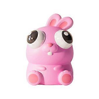 Animal Pinch Toy Popping Eyes Slow Rebound Stress Relief Bunny Owl Duck Cow Bear Squishes Squeeze Fidget Sensory Toy Kids Adults Gift
