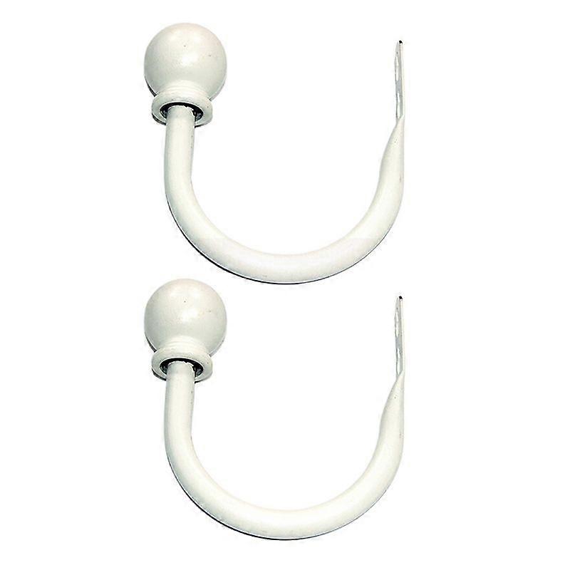 2Pcs Popular Curtain Hooks Removable Portable Decorative