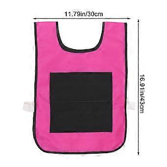1 Set Children Sticky Ball and Vest Game Props Sticky Ball Vest Group Plaything for Home School (Green, Pink Vest and 10 Pcs Sponge Ball, Random Ball 