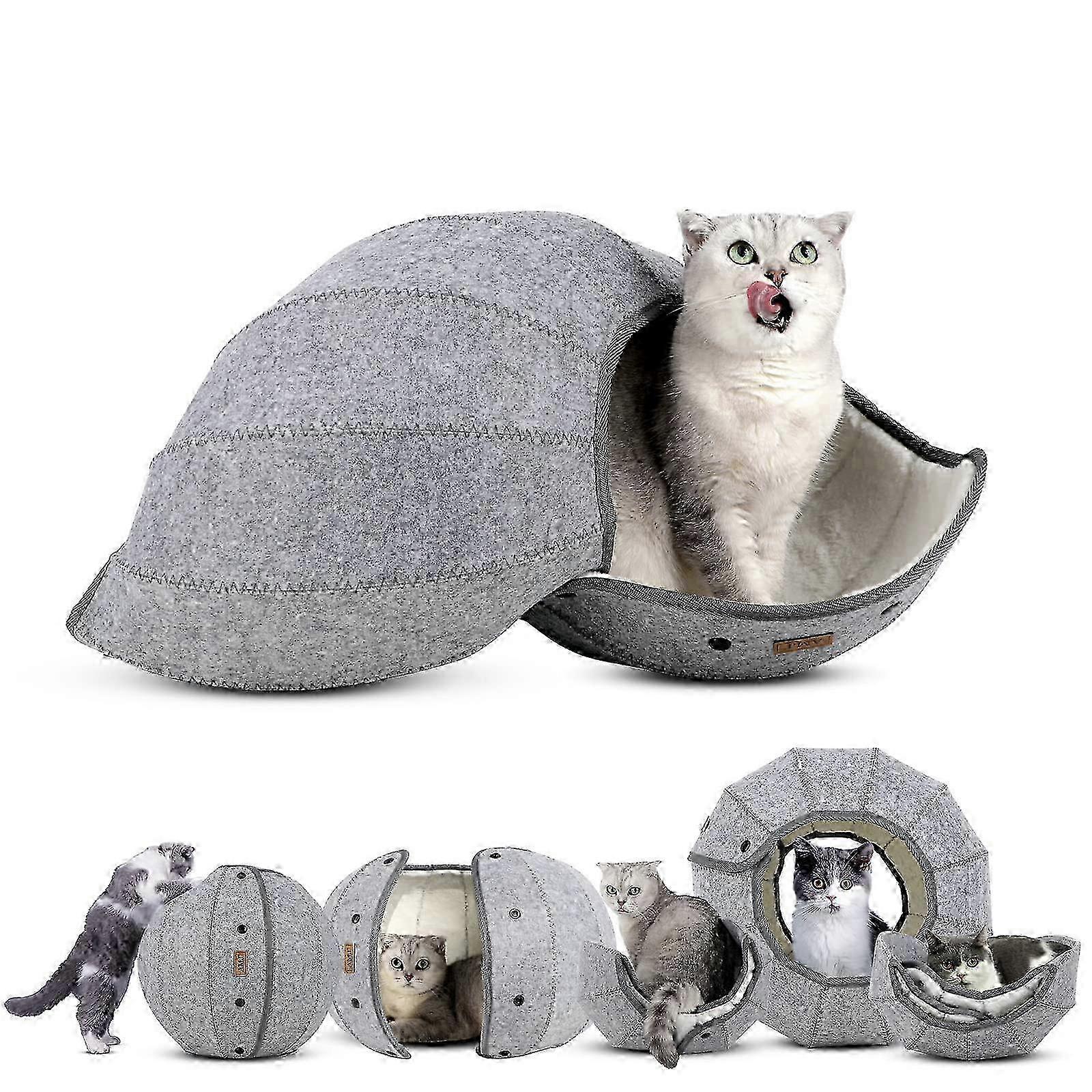 2026 Shell-shaped cat bed