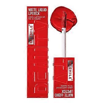 05# Velvet Rose Red Liquid Lipstick - Long-Lasting, Non-Transfer, Nude Matte