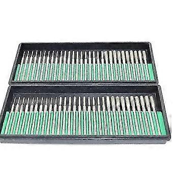 60 hoogwaardige diamantboren bramenset 30-delige set 1 mm, 2 mm, 3 mm