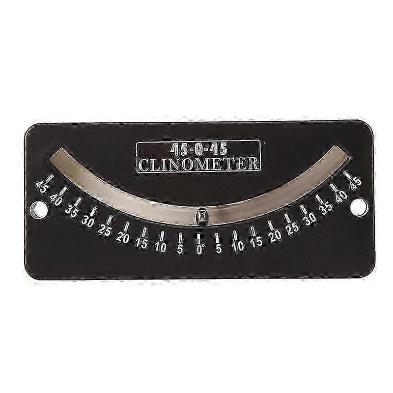 Angle measuring instrument for engineers 45-0-45 inclinometer protractor