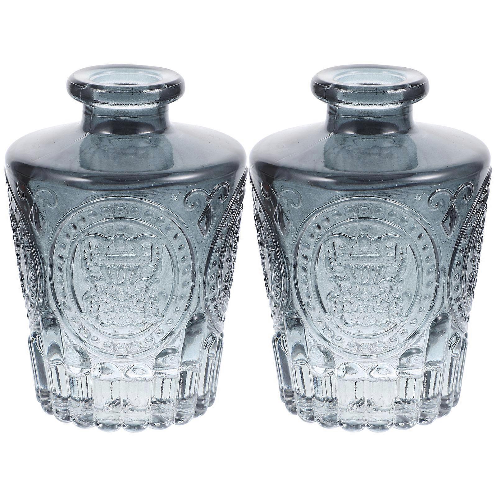 2 Pcs Aroma Bottle Glass Diffuser Bottle Multi-purpose Empty Aromatherapy Bottle