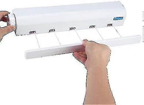 4 Thread / 5 Thread Indoor Automatic Retractable Clothesline Hanging Clothesline