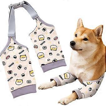 Leg guards for dogs, elbow bandages for medium and large dogs, prevents licking of wounds, helps with arthritis [XR]