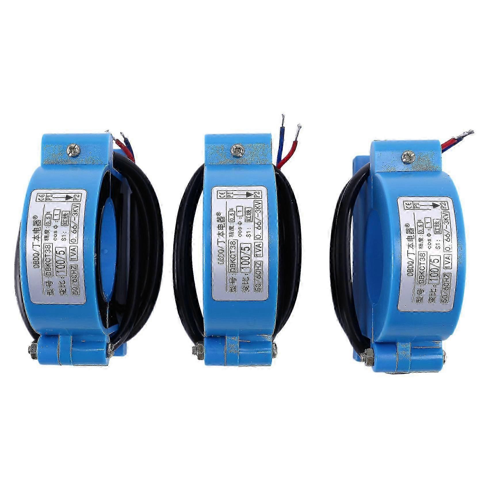 3 Piece / Batch Small Ac Current Transformer Ct 100a/5a Level Current Transformer Ac Split Core Ct