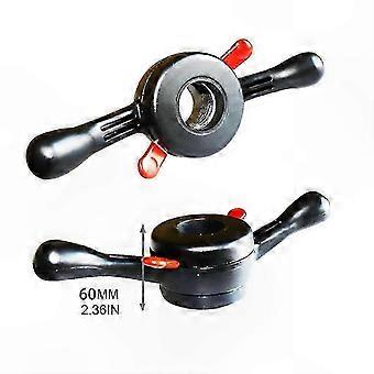 Schnellverschluss-Flügelmutter, kompatibel mit 36–40 mm Radmuttern, 40 x 3 mm, 40 x 4 mm Befestigungslösung