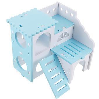 Small Animal House Hamster Hideout for Pet Hamster Wooden Hideout