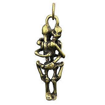 Bag Charm Skeleton Hugging Statue Creative Bag Hanging Men Women Daily Use 1Pack