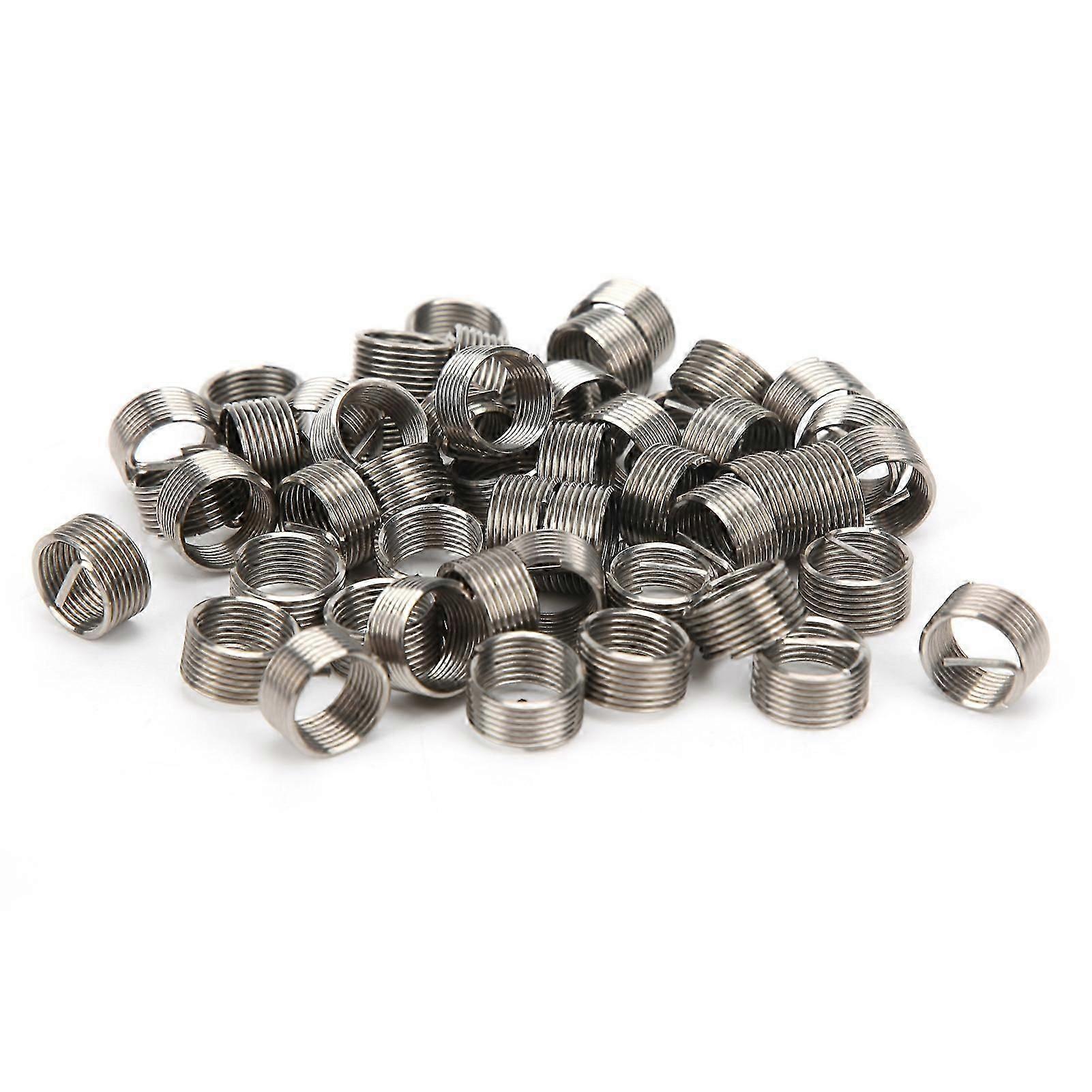Stainless Steel Thread Repair Socket 50Pcs M10x1x1D Wire Insert Kit