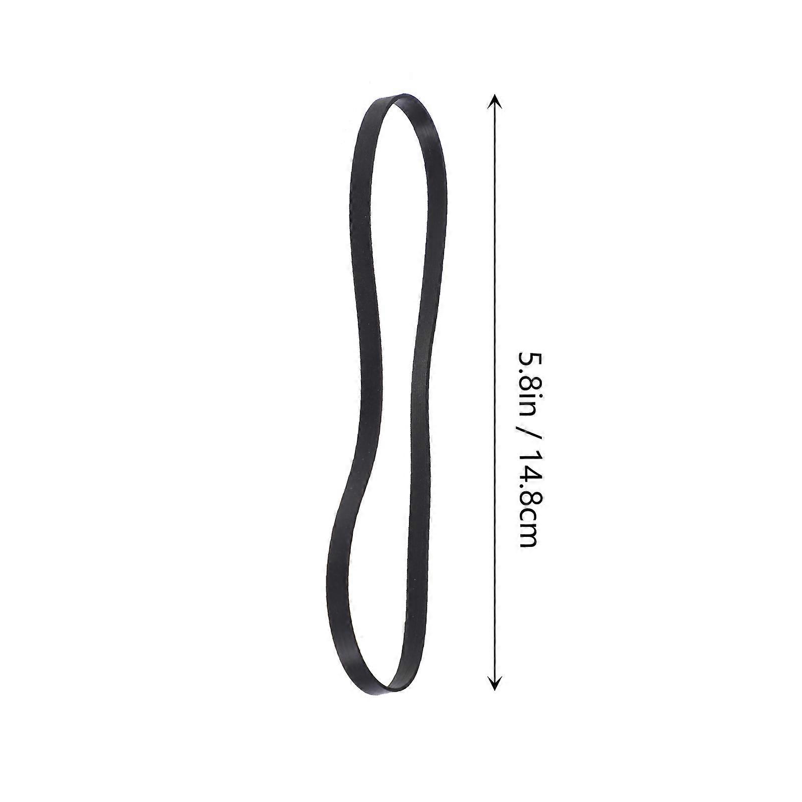 Replacement Rubber Belt for Phonograph Turntable Accessory 2Pcs Pack