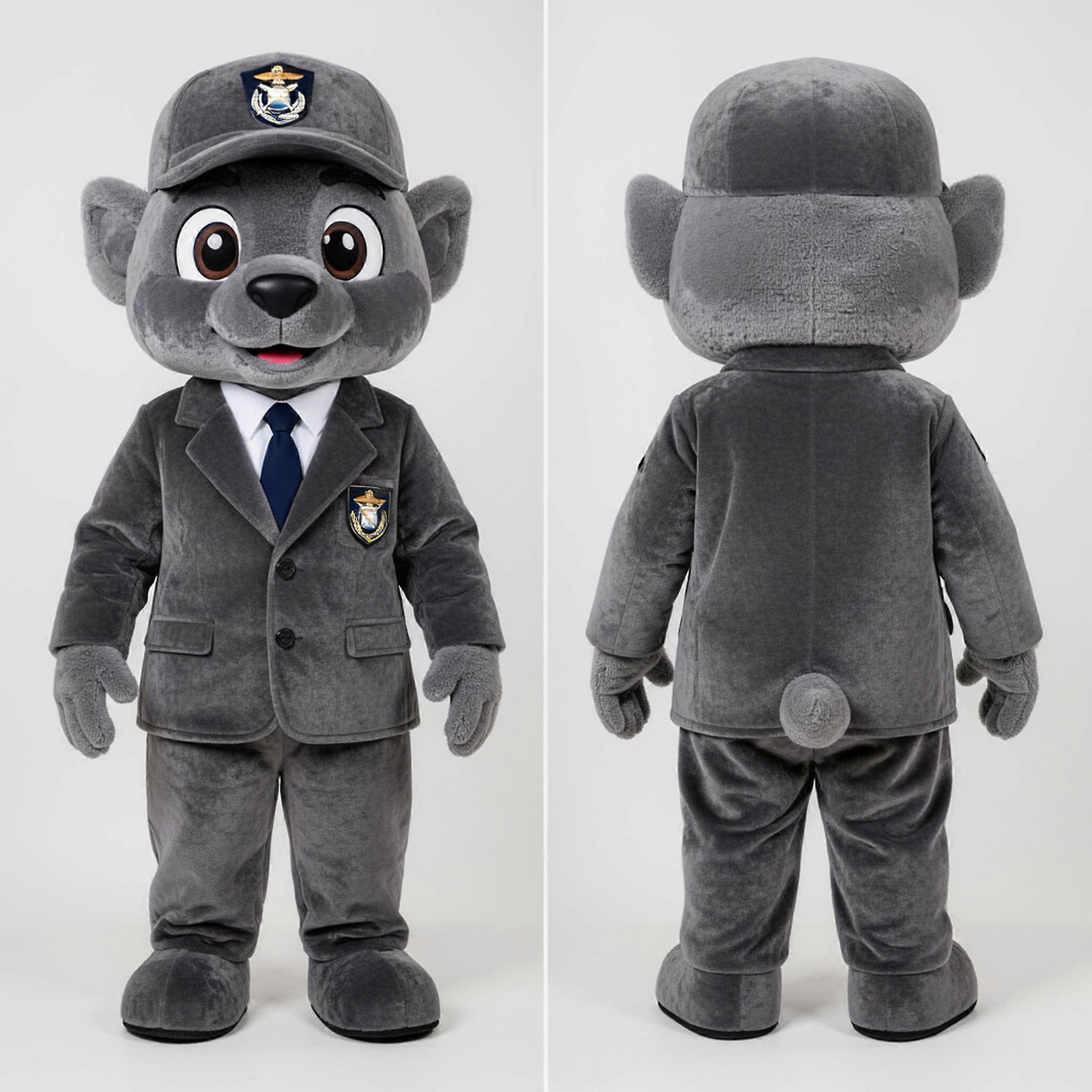 MASTICOT Gray Marine Recon Mascot