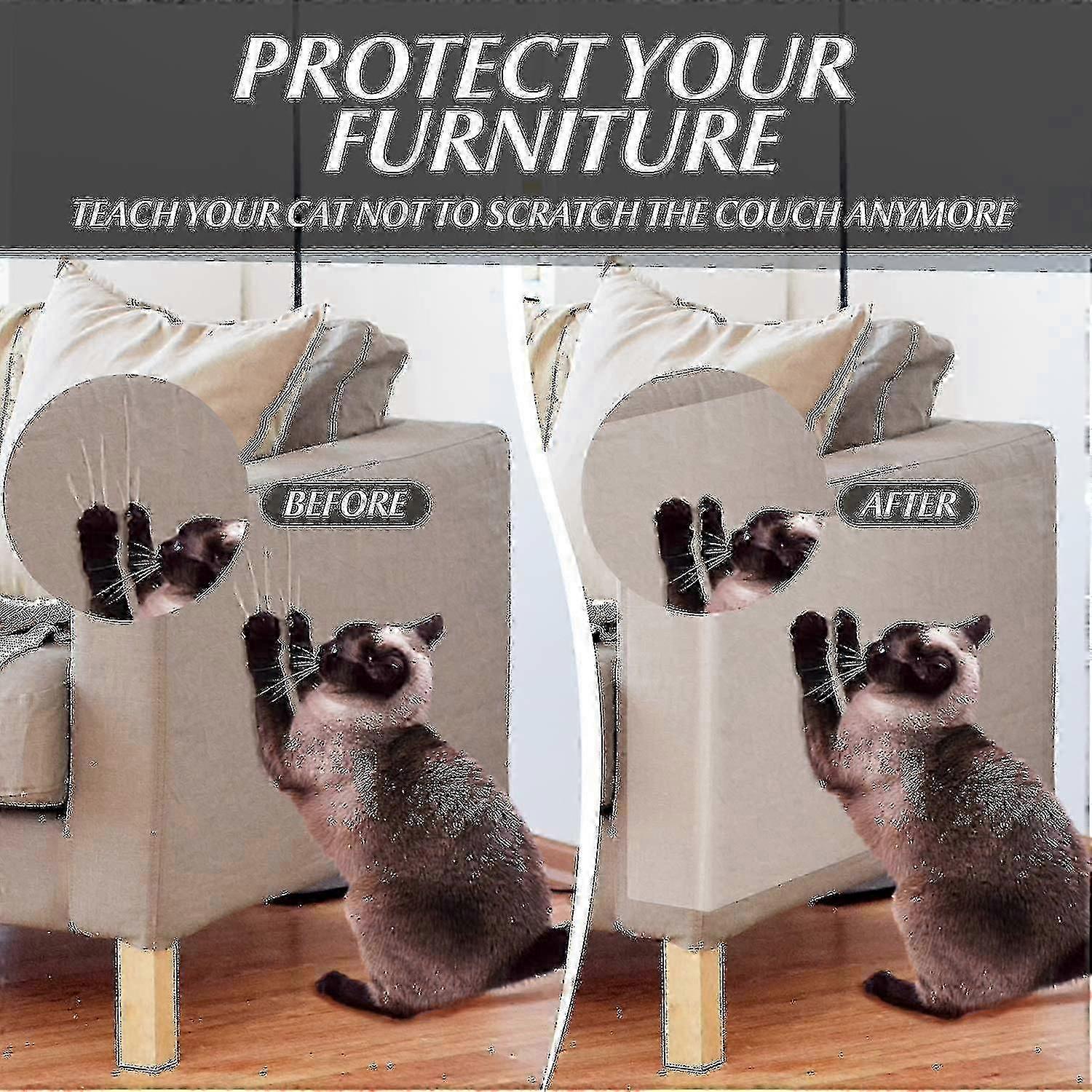 5pcs Couch Protector Furniture Cat Scratch Guards