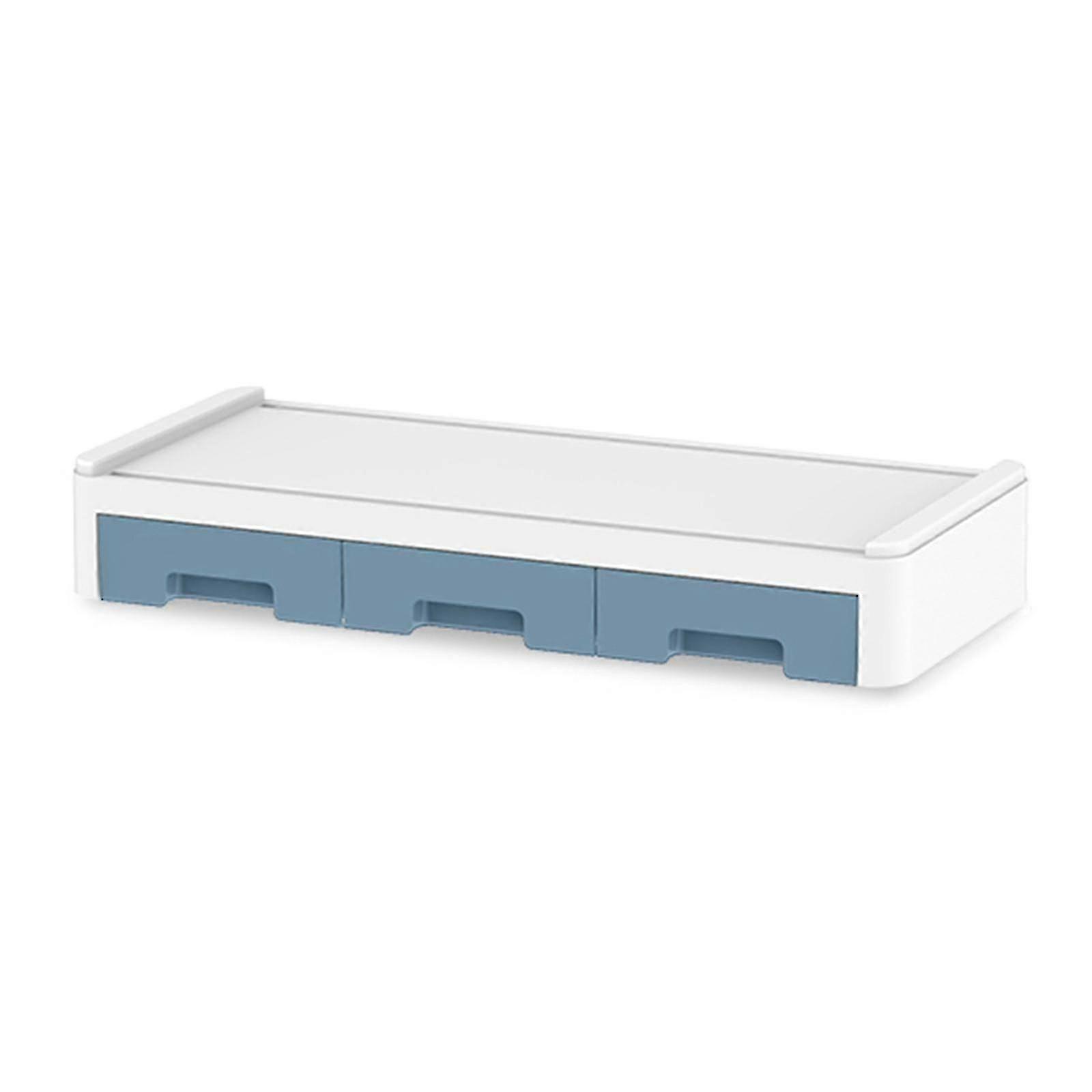 Monitor Riser Stand Desk Shelf With Drawer Storage Stylish Multifunctional Desktop