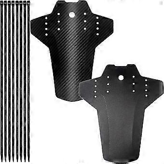 1 Set of Mountain Bike Mudguard Front and Rear Bike Mudguard Practical Cycling Mudguard