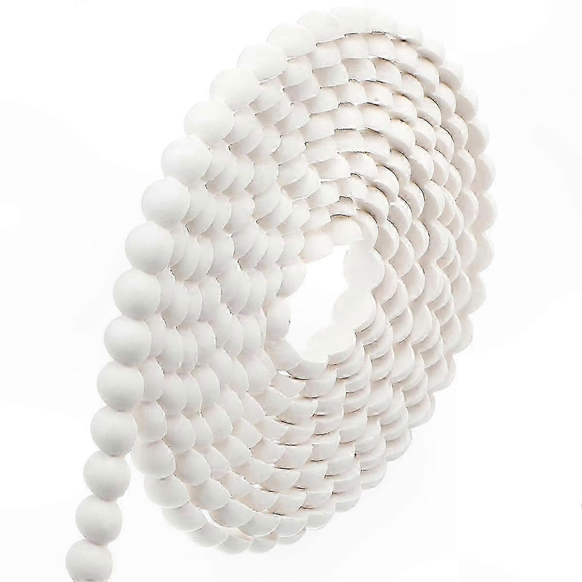 White Flexible PVC Decorative Wall Molding 3m