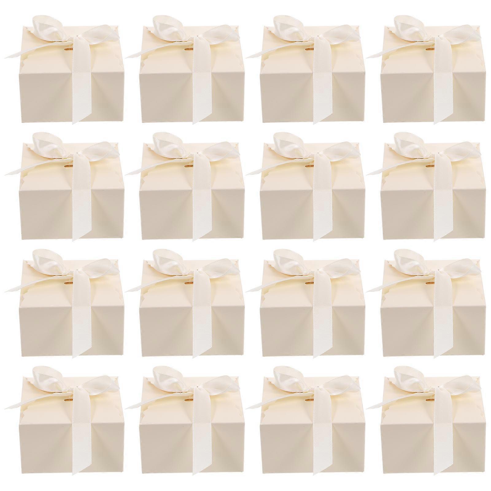 Gift Packaging Gift Boxes for Storage Use 80Pcs Light Yellow