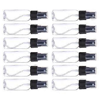 Flacon pulvérisateur rechargeable pour rangement, lot de 24 atomiseurs en plastique transparent