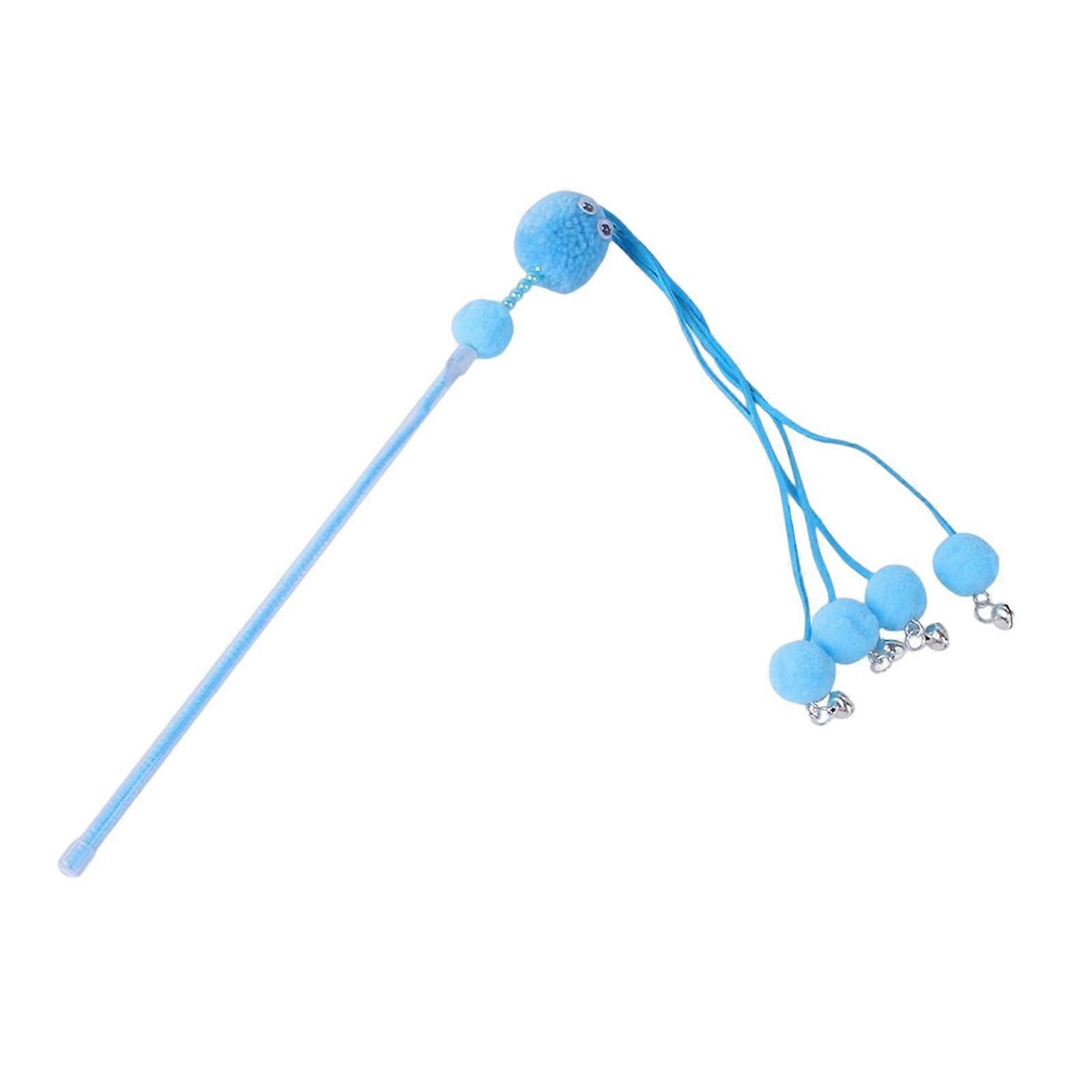Cat Teaser, Interactive Kitten Toys Training Exercise Exercising with Bell