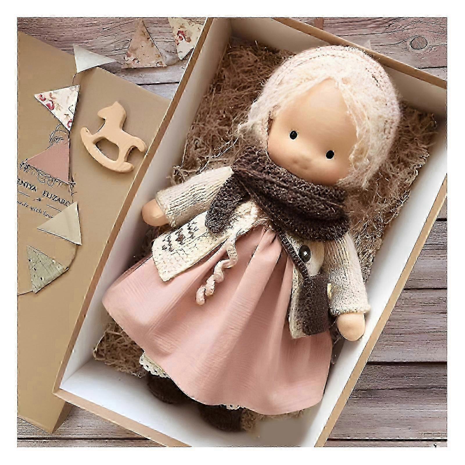 Handmade Crocheted Waldorf Doll