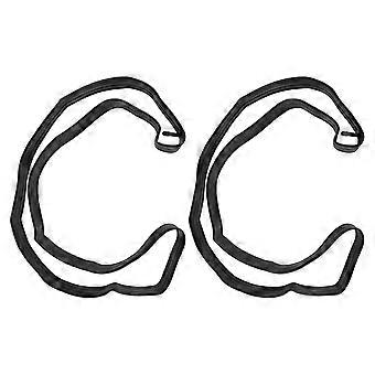 Mountain Bike Inner Tubes for Bike Supplies Use 2Pcs Reliable Black Cycling Tubes