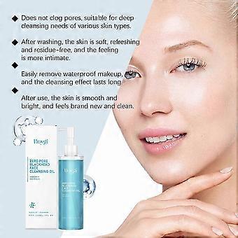 120ml Double Cleansing Gentle Makeup Remover for Face Eyes Soybean Oil Niacinamide No Residue Non Greasy Vegan Cleanser-C